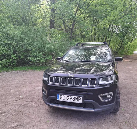 samochody osobowe Jeep Compass cena 85000 przebieg: 78000, rok produkcji 2019 z Katowice